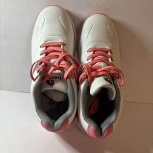 Thestron Women's Athletic Shoes - White and Pink